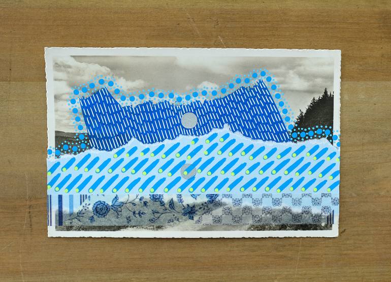 Original Abstract Other Collage by Naomi Vona