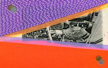 Print of Abstract Cities Collage by Naomi Vona