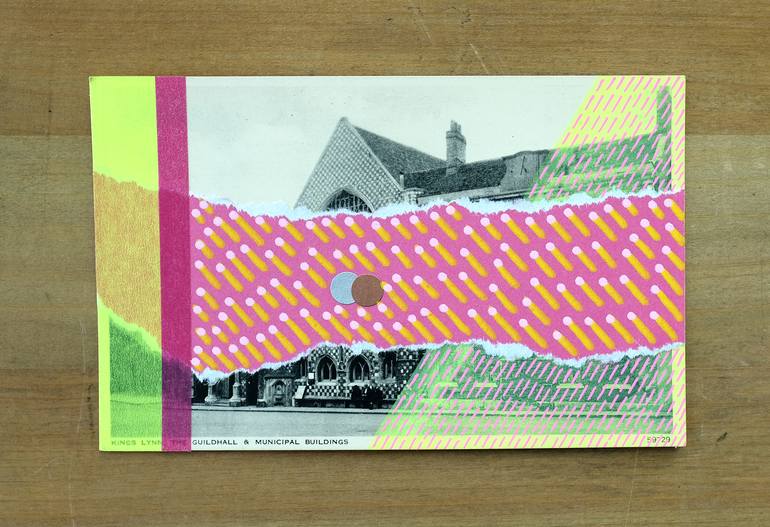 Original Architecture Collage by Naomi Vona