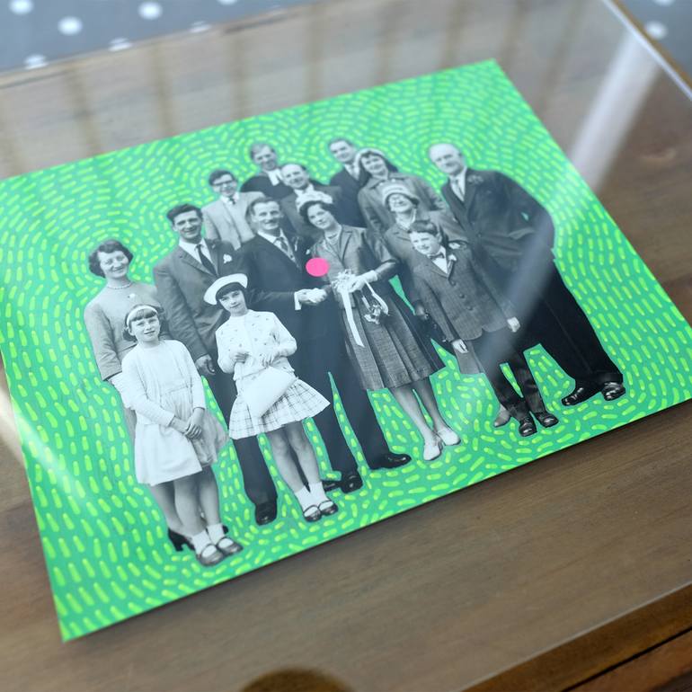 Original Family Collage by Naomi Vona