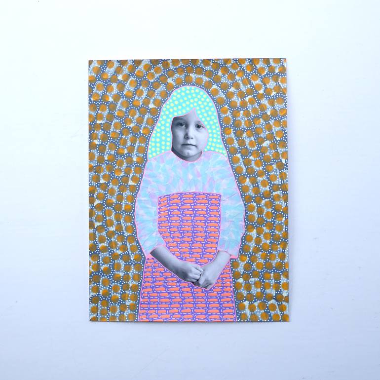Original Dada Fantasy Collage by Naomi Vona