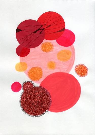Print of Abstract Collage by Naomi Vona