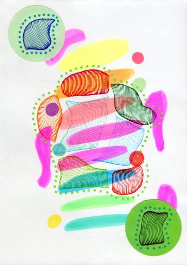 Print of Illustration Abstract Collage by Naomi Vona