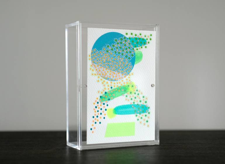 Original Illustration Abstract Collage by Naomi Vona