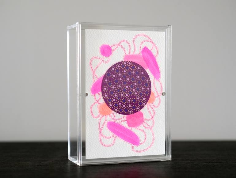 Original Illustration Abstract Collage by Naomi Vona