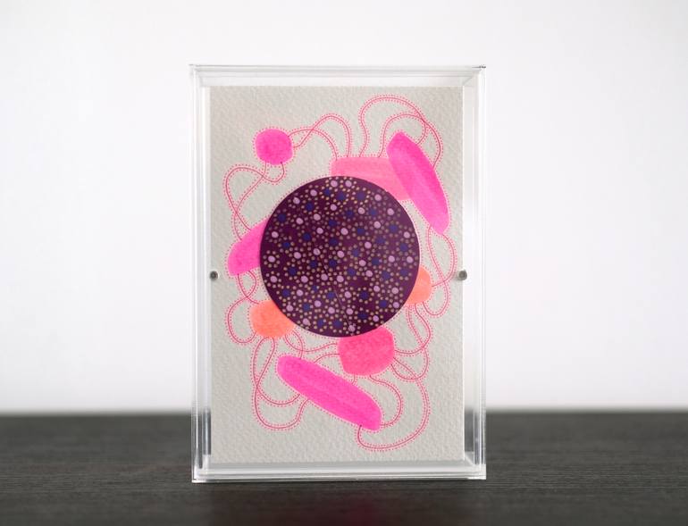 Original Illustration Abstract Collage by Naomi Vona