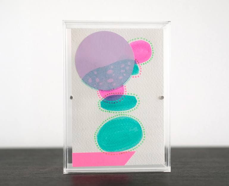 Original Illustration Abstract Collage by Naomi Vona