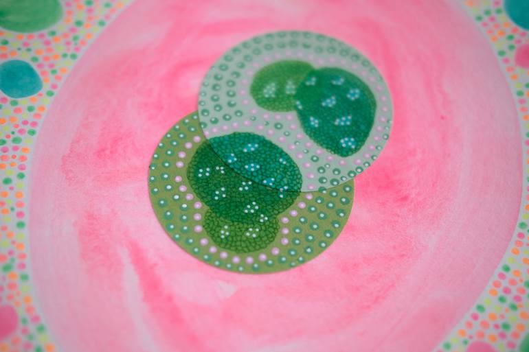 Original Illustration Abstract Collage by Naomi Vona