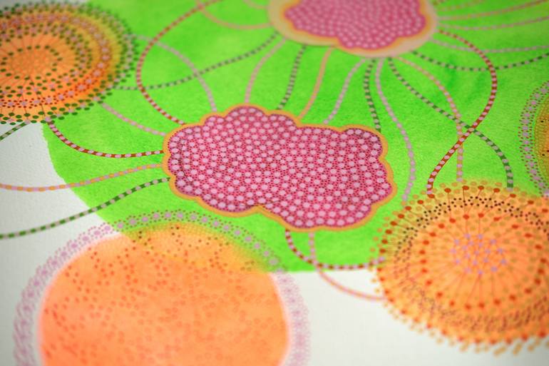 Original Illustration Abstract Collage by Naomi Vona