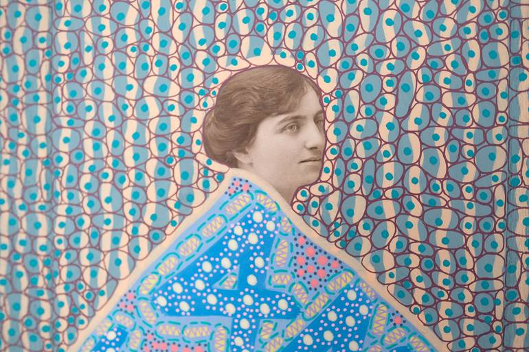Original Abstract Women Collage by Naomi Vona