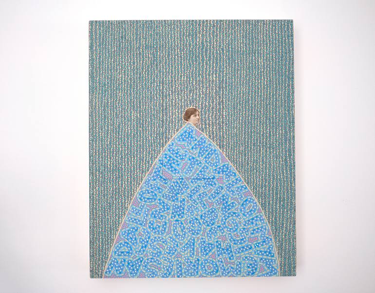 Original Abstract Women Collage by Naomi Vona