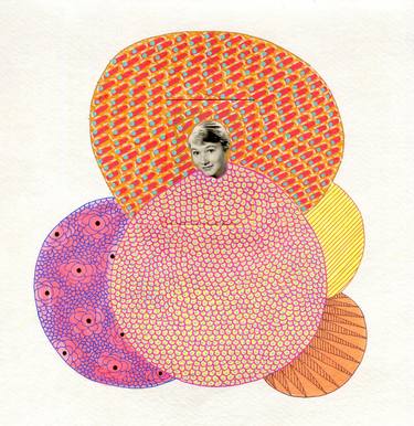 Print of Abstract Portrait Collage by Naomi Vona