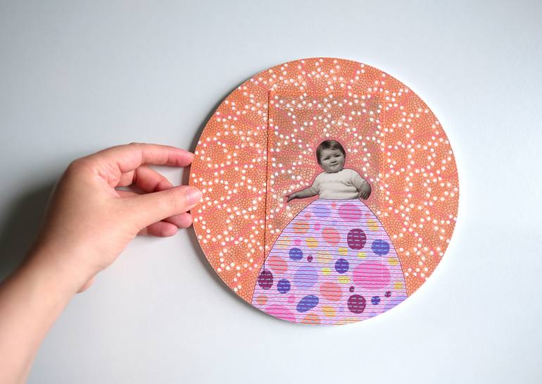 Original Abstract Other Collage by Naomi Vona