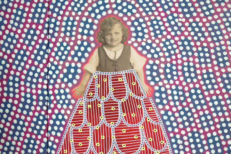 Original Kids Collage by Naomi Vona