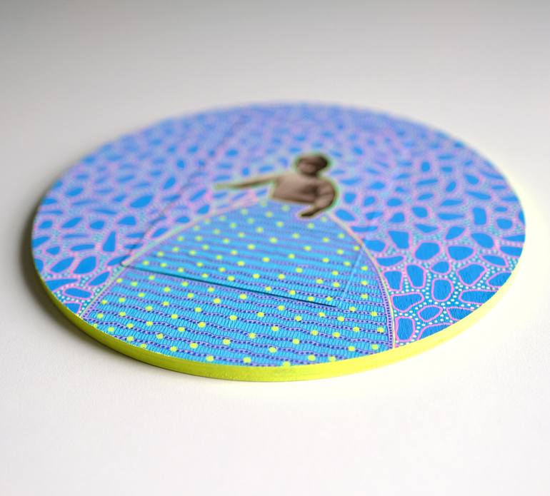 Original Abstract Other Collage by Naomi Vona