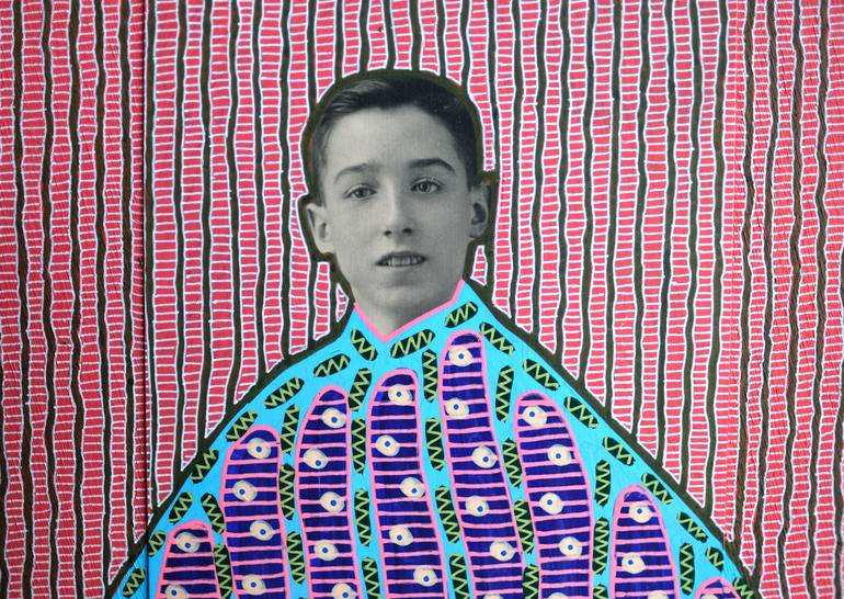 Original Abstract Other Collage by Naomi Vona