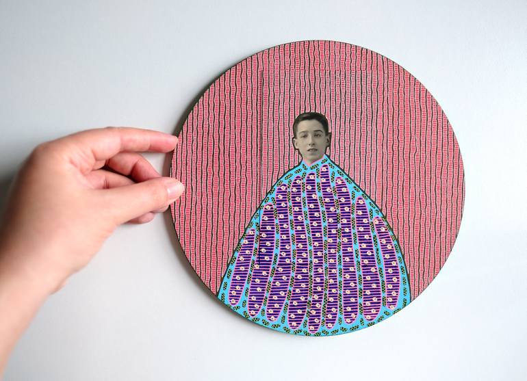 Original Abstract Other Collage by Naomi Vona