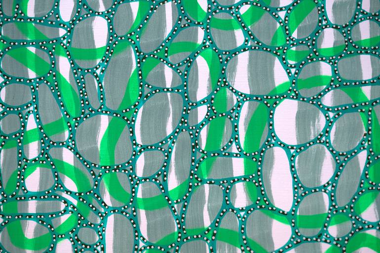 Original Abstract Drawing by Naomi Vona