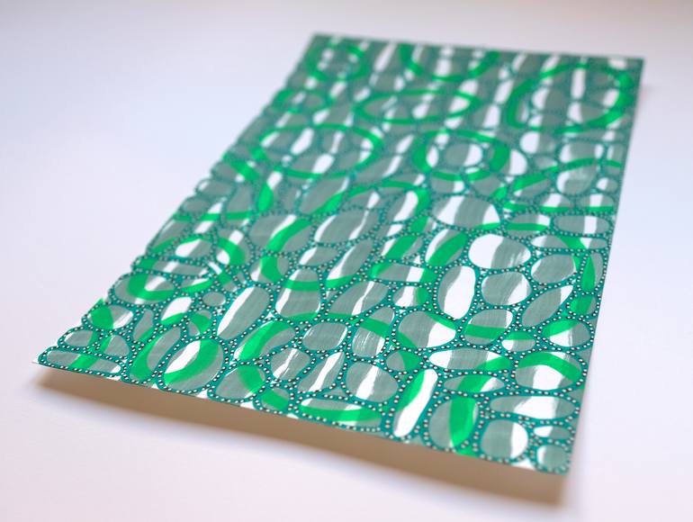 Original Abstract Drawing by Naomi Vona