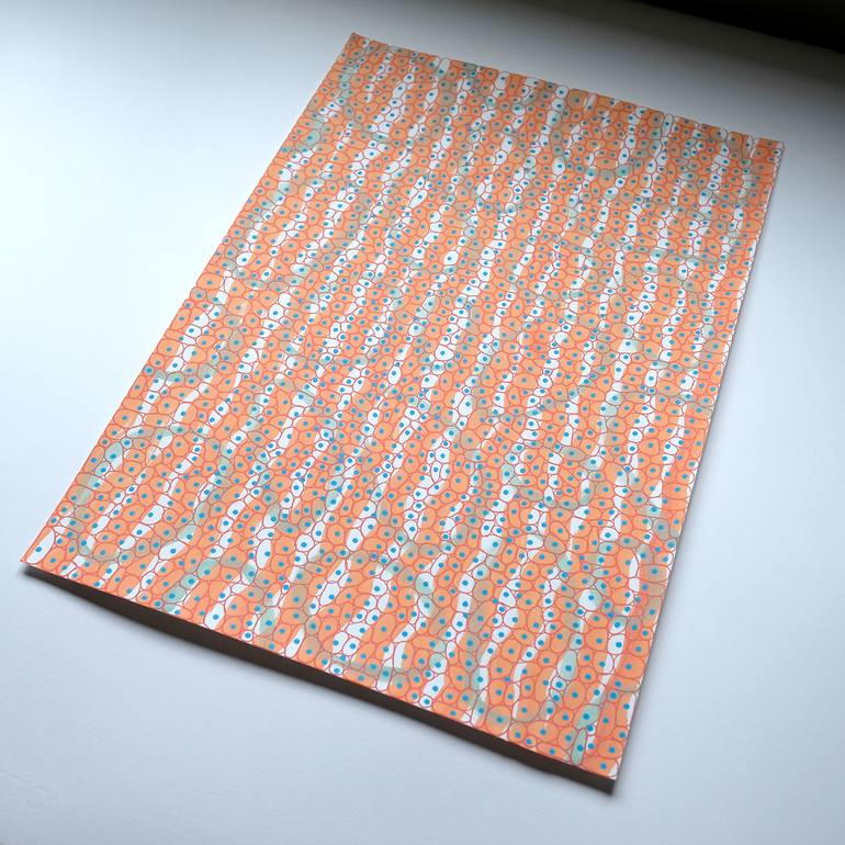 Original Illustration Abstract Drawing by Naomi Vona