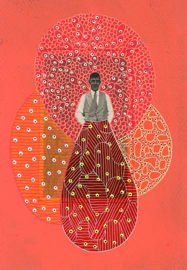 Print of Abstract Men Collage by Naomi Vona