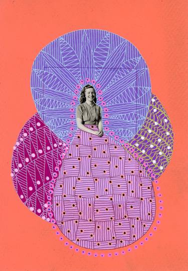 Print of Abstract Women Collage by Naomi Vona