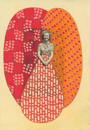 Print of Abstract Women Collage by Naomi Vona