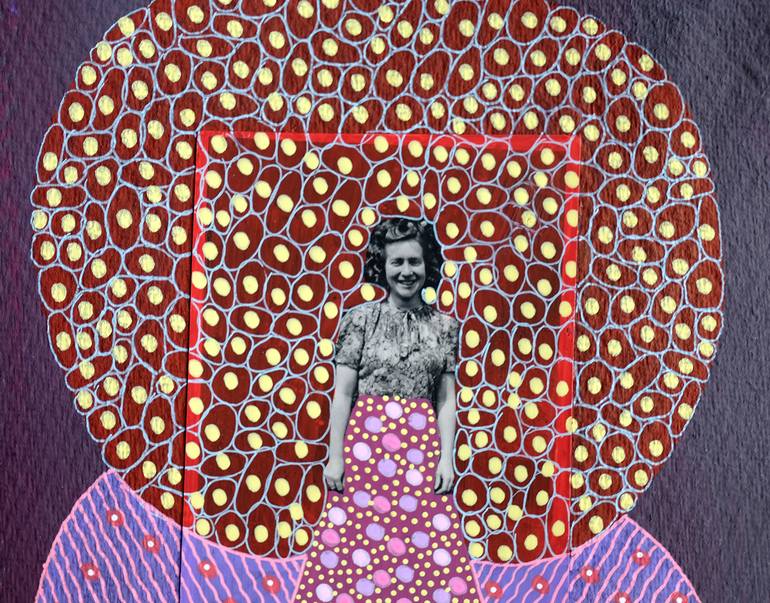 Original Abstract Women Collage by Naomi Vona