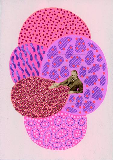 Print of Abstract Men Collage by Naomi Vona