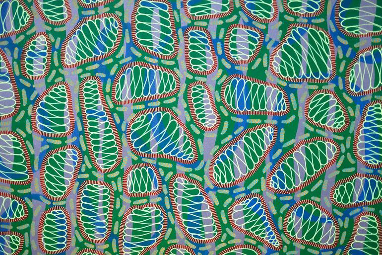 Original Abstract Drawing by Naomi Vona