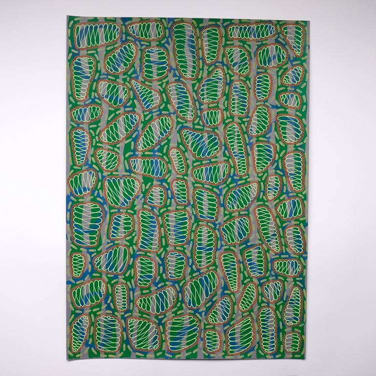 Original Abstract Drawing by Naomi Vona