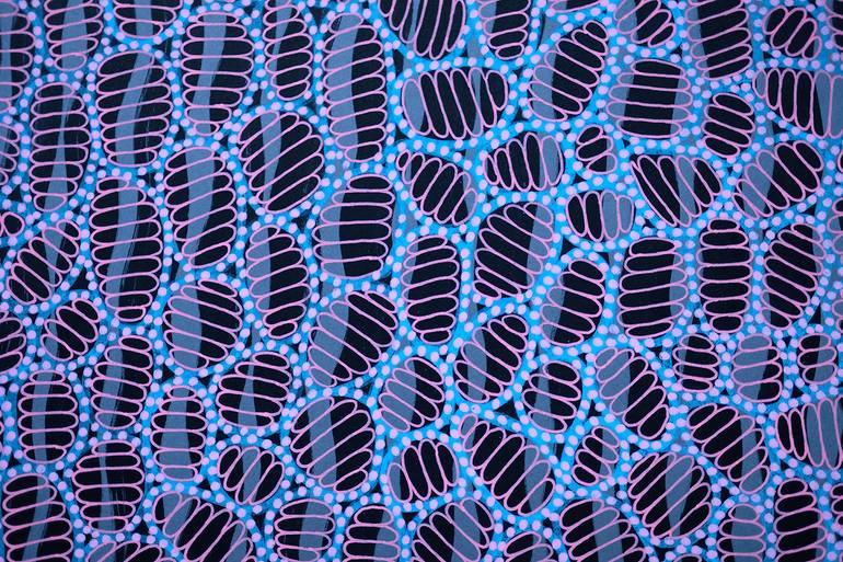 Original Abstract Drawing by Naomi Vona