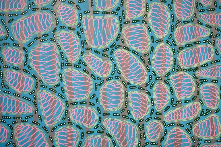 Original Abstract Drawing by Naomi Vona