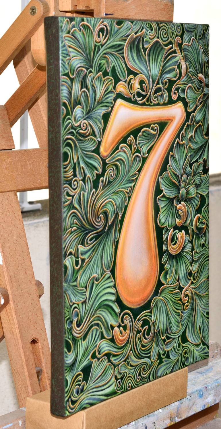Original Classicism Typography Painting by Jason Zahra