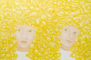 Print of Art Deco Portrait Paintings by Jason Zahra