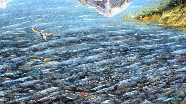 Original Conceptual Landscape Painting by Jason Zahra