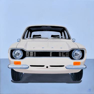 Escort Mk1 (Mexico) - Original Painting On Stretched Canvas thumb