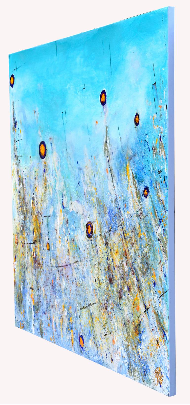 Original Abstract Expressionism Abstract Painting by Jason Zahra
