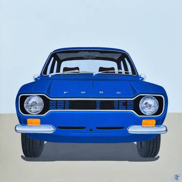 Original Fine Art Automobile Paintings by Jason Zahra