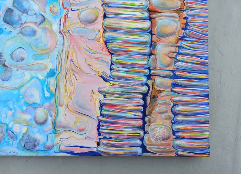 Original Conceptual Abstract Painting by Jason Zahra