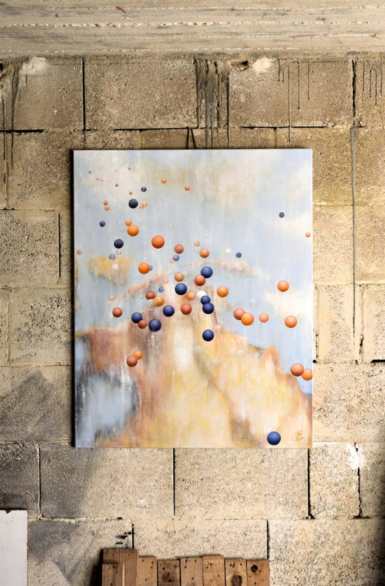 Original Conceptual Abstract Painting by Jason Zahra