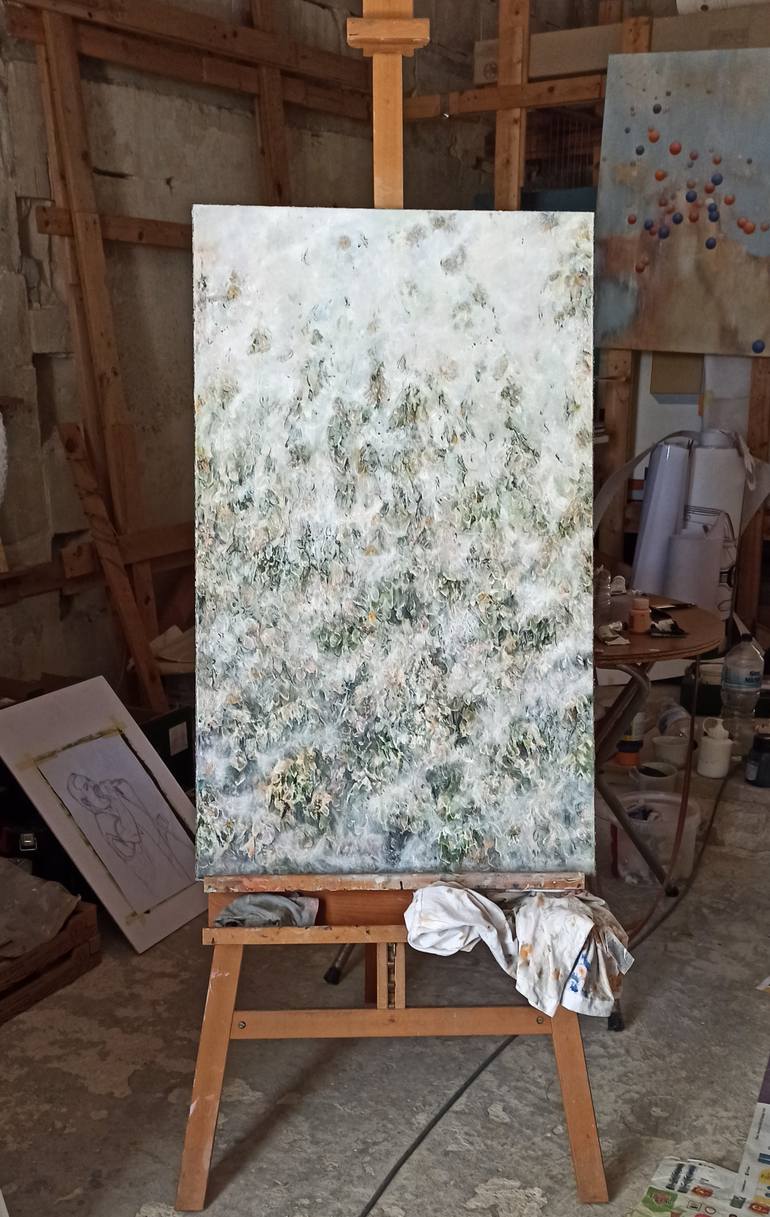 Original Abstract Expressionism Abstract Painting by Jason Zahra