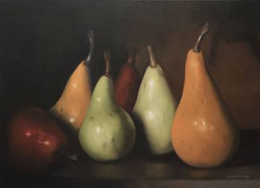 Pears - Green Brown and Red thumb