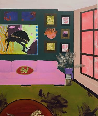 Original Interiors Paintings by Dawn Beckles