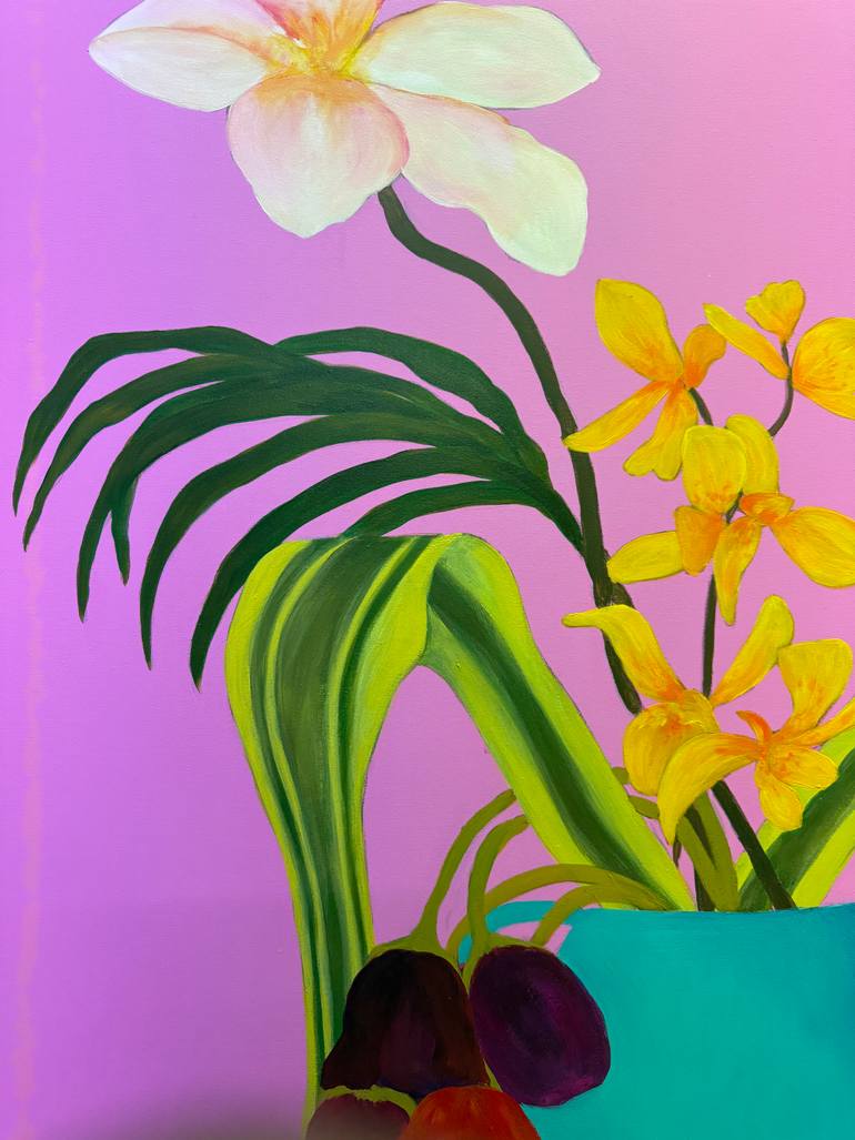 Original Impressionism Still Life Painting by Dawn Beckles