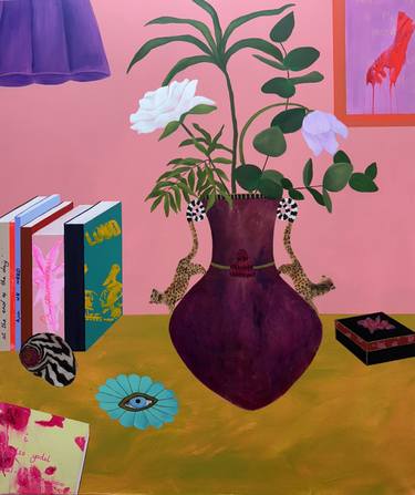 Original Impressionism Still Life Paintings by Dawn Beckles