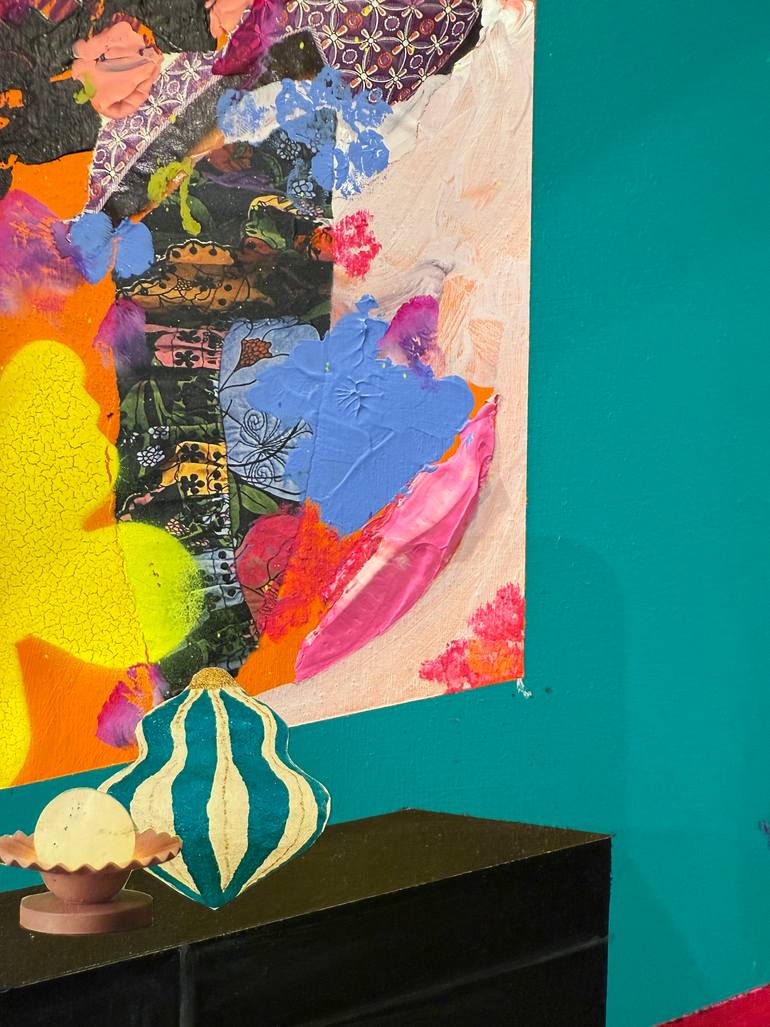 Original Figurative Home Painting by Dawn Beckles