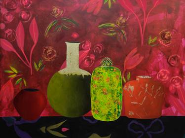Original Still Life Paintings by Dawn Beckles