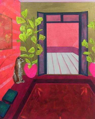 Original Interiors Paintings by Dawn Beckles