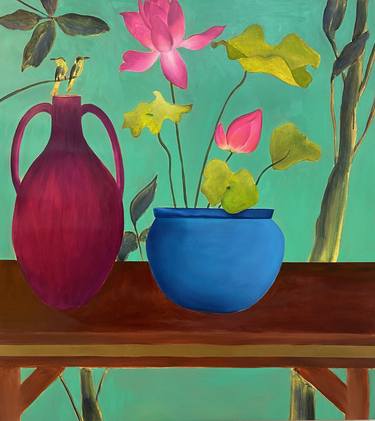 Original Expressionism Still Life Paintings by Dawn Beckles
